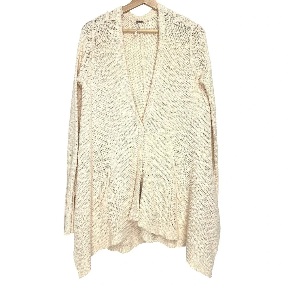 ASO Taylor Swift Free People Baja‎ Circle Back Cardigan Cream S